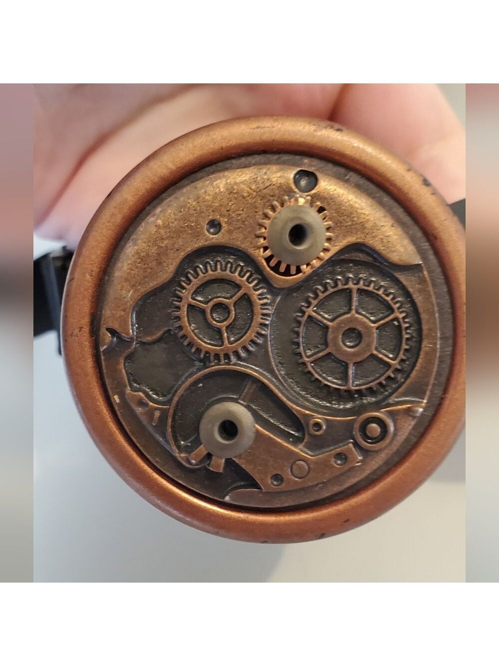 Steampunk Rust Color Goggles - Picture 3 of 9